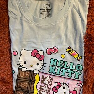 Forever 21 White Hello Kitty Short Sleeve Tee
